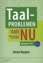 Taalproblemen van nu 9789046903360 Simon Burgers, Boeken, Verzenden, Gelezen, Simon Burgers