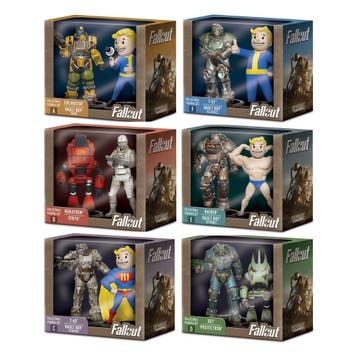 Fallout Mini Figures 2-Pack 7 cm Assortment (6), Ophalen of Verzenden, Nieuw