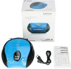 Draagbare radio - Boombox - CD Speler - Blauw - Lenco - SCD-, Verzenden, Zo goed als nieuw