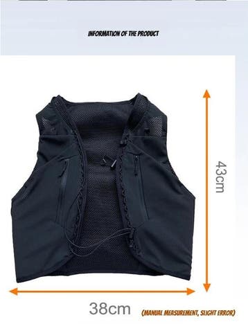 Hydratatie Hardloopvest Grote Capaciteit Trail Running Rugza, Verzenden, Nieuw