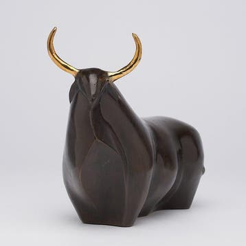Decoratief ornament - Indonesië - Buffelsculptuur