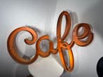Café - Reclamebord - Metaal, Antiek en Kunst