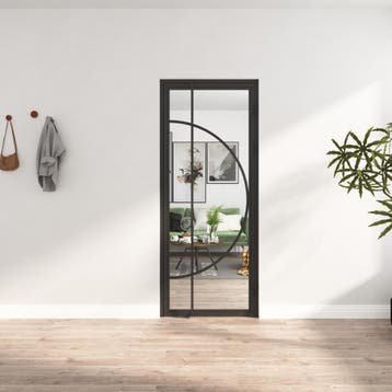 Stalen deur Halve Cirkel – helder glas + kozijn – SALE €495!, 80 tot 100 cm, Binnendeur, Nieuw, Ophalen of Verzenden