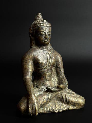 Bouddha - Brons - Myanmar/Birma (Zonder minimumprijs), Antiek en Kunst