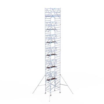 Rolsteiger Professional 135x190 14,2m werkhoogte vrijstaand, Verzenden, Nieuw, Rolsteiger of Kamersteiger, 2 tot 5 meter