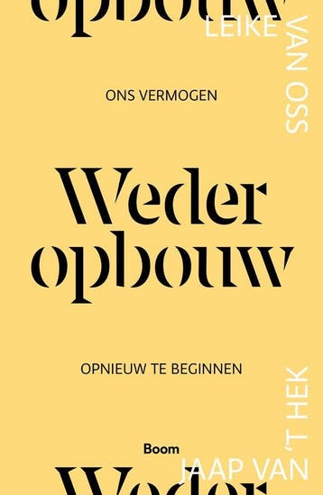 9789024469741 Wederopbouw Leike van Oss, Verzenden, Nieuw, Leike van Oss