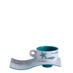 Scheepsservies Coastal Espresso Kop en Schotel - 6 Stuks, Ophalen of Verzenden, Nieuw