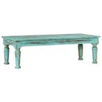 vidaXL Salontafel 110x50x34 cm massief gerecycled hout, 100 tot 150 cm, Verzenden, Nieuw, 50 tot 100 cm