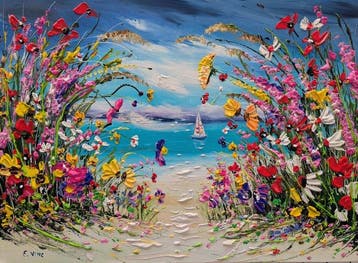Evelina Vine (XXI) - Coastal wildflowers