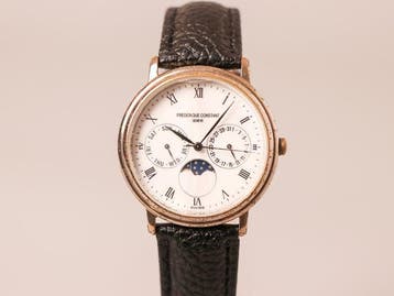 Frédérique Constant - Classics Moonphase - Zonder, Nieuw