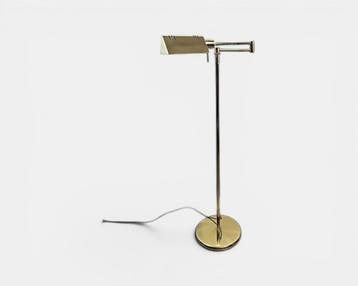 Vloerlamp om te lezen - dimbaar - Messing - in hoogte