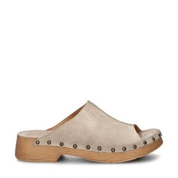 Shabbies Amsterdam Carry Milla slippers voor dames, Slippers, Shabbies Amsterdam, Verzenden, Beige