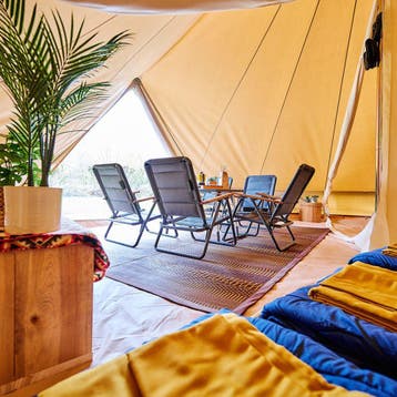 Bell Tent 600 | 6 Personen | Glamping &amp; Verhuur, Ophalen of Verzenden, Nieuw, Tot en met 6