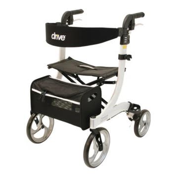 Rollator lichtgewicht Drive Nitro wit M, Diversen, Rollators, Ophalen of Verzenden, Nieuw