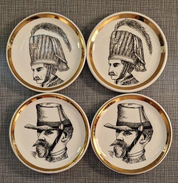 Bucciarelli-Milano - Onderzetter (4) - Porselein