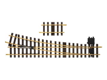 LGB 18050 Handweiche, rechts, R5 (Messing, Wissel), Nieuw, Rails, Ophalen of Verzenden, LGB