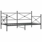 Bedbank Staal 208x113cm | Laatste Stuk!, Huis en Inrichting, Eenpersoons, Zwart, Stijlvol, Nieuw