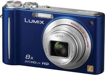 Panasonic Lumix DMC-ZR3 Digitale Compact Camera - Blauw (In, Verzenden, Zo goed als nieuw