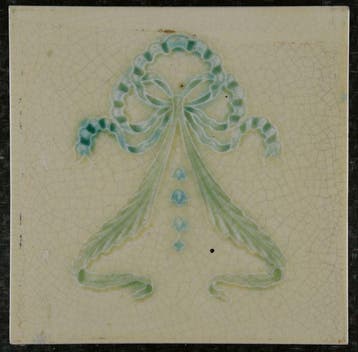 Jugendstil Tegel - floraal - T & R Boote, Burslem. - Art