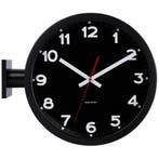 Dubbelzijdige wandklok KA5966BK, Verzenden, Nieuw