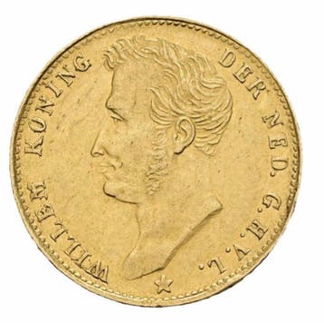 Nederland. Willem I. 5 Gulden 1827 Brussel, Postzegels en Munten, Munten | Nederland