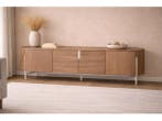 Veiling - Tv dressoir Walnoot - 220cm - Notenhout bruin - cr, Nieuw