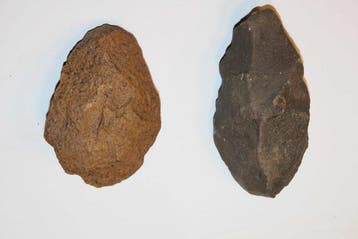 Paleolithisch Steengoed Bifaces - 140 mm (Zonder