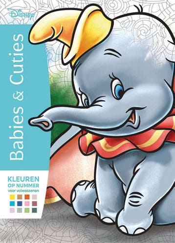 Disney Babies & Cuties - Kleuren op nummer voor volwassenen, Ophalen of Verzenden, Nieuw