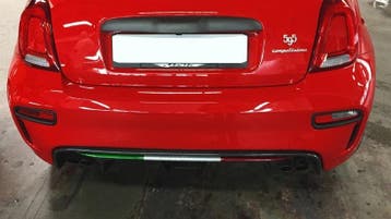 Fiat Abarth 595 2016-> Carbon Fiber Achter Diffusor Lip, Verzenden