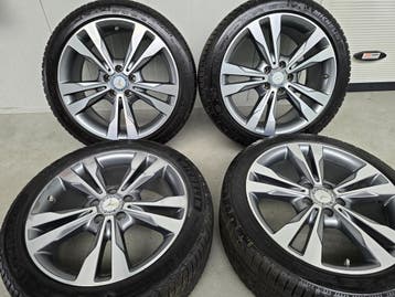 Mercedes C Klasse 18 inch velgen demo winterbanden breedset, 18 inch, Banden en Velgen, Nieuw, Personenwagen