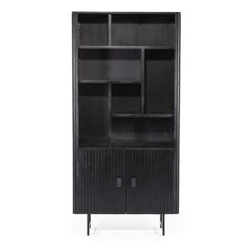 Boekenkast Remi - Zwart- 95733 - bergkasten, Nieuw, Overige materialen