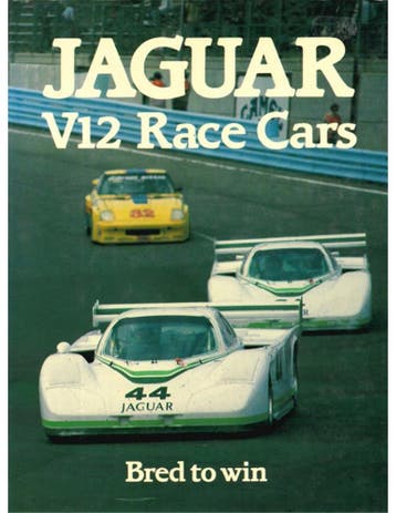 JAGUAR V12 RACE CARS, BRED TO WIN, Nieuw, Author