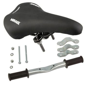 Mirage Buiszadel Set Herenfiets met Steco Voetsteunen Herenf, Verzenden, Nieuw