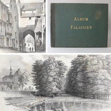 Paul Bourgeois - Nouvel album falaisien. 25 croquis des