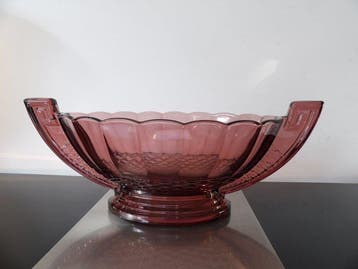 Val Saint Lambert - Charles Graffart - Schaal - Romeo - Glas, Antiek en Kunst