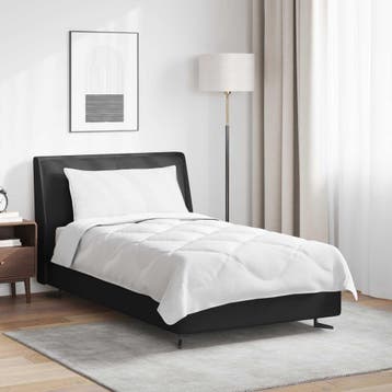 vidaXL Het Duvet voor Elk Seizoen met kussen 2 st Wit, Verzenden, Nieuw, Wit