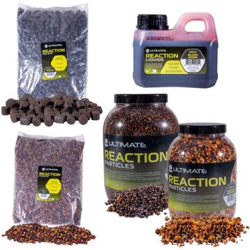 Ultimate Reaction Carp Baits Particles/Pellets Pack, Watersport en Boten, Verzenden, Nieuw