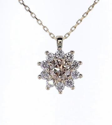 Zonder minimumprijs - Ketting met hanger - 14 karaat Geel, Sieraden, Tassen en Uiterlijk, Antieke sieraden