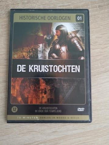 DVD - Historische Oorlogen - De Kruistochten, Cd's en Dvd's, Dvd's | Documentaire en Educatief, Vanaf 12 jaar, Verzenden, Gebruikt