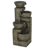 Vintage Tuinfontein 4-Lagen – Verstelbare Waterval voor Terr, Tuin en Terras, Verzenden, Nieuw