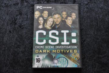 CSI Crime Scene Investigation Dark Motives PC Game, Verzenden, Nieuw