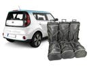 Reistassenset passend voor Kia  | Kofferset Kia | Car-Bags |, Ophalen of Verzenden, Nieuw, Zwart, Uitschuifbare handgreep
