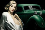 CREATIVE_HUB - GREEN CAR AND WHITE LEMPICKA, Nieuw