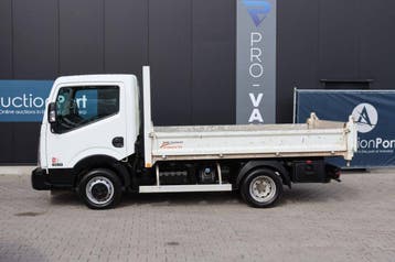 Veiling: Bestelwagen Kipper Nissan NT400 35.13 Diesel 131pk, Gebruikt, Wit, Handgeschakeld, Diesel