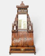 Kapstok - Hout, parelmoer