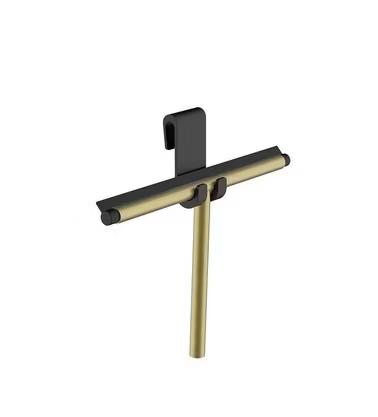 Luxe raamwisser met flexibele glashaak geborsteld messing, Doe-het-zelf en Verbouw, Sanitair, Bad, Nieuw, Glas, Ophalen of Verzenden