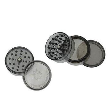 Kruidengrinder Plastic - Ø60 mm (5-delig)  Zwart, Verzamelen, Ophalen of Verzenden, Nieuw