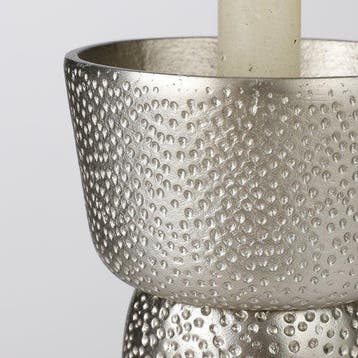 2dekans | Casa Vivante - Dakar Kandelaar - Aluminium - 10.50, Ophalen of Verzenden, Zo goed als nieuw