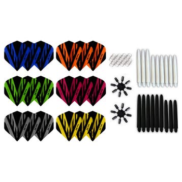 Service Set 84 delig (Darts Accessoires), Ophalen of Verzenden, Nieuw, Pijlen