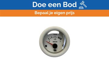 Bieden: Osculati Waste Water Tank Level Indicator 52 mm Whi, Ophalen of Verzenden, Nieuw, Kombuis en Sanitair, Zeilboot of Motorboot